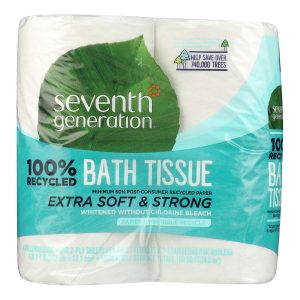 Seventh Generation Bathroom Tissue - Case of 12 - 300 Count