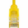 StarTech.com 1ft Yellow Slim CAT6 Ethernet Cable, Slim Snagless RJ45, UTP, LSZH, 28AWG Bare Copper, Slim Network Patch Cord, Fluke Tested - Image 4