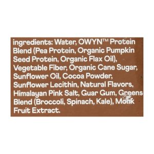 Only What You Need - Plnt Bsd Dark Chocolate Pro Shk - Case of 3-4/11.14Z