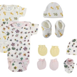 Newborn Baby Girl 8 Pc  Sets Nc_0629