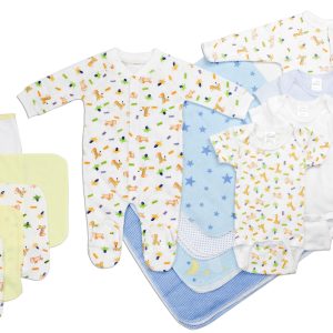 Newborn Baby Boy 14 Pc  Baby Shower Gift Set Ls_0025