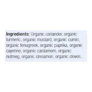 Frontier Herb Curry Powder Seasoning Blend Organic - Single Bulk Item - 1LB