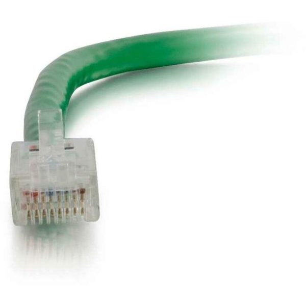 C2G-10ft Cat6 Non-Booted Unshielded (UTP) Network Patch Cable - Green - Image 2