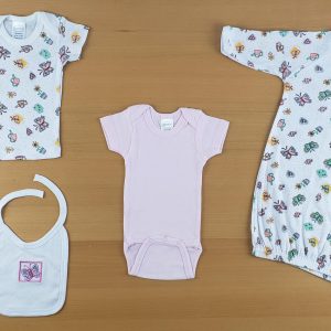 Newborn Girls 7 Pc Baby Shower Gift Set Ls_0651