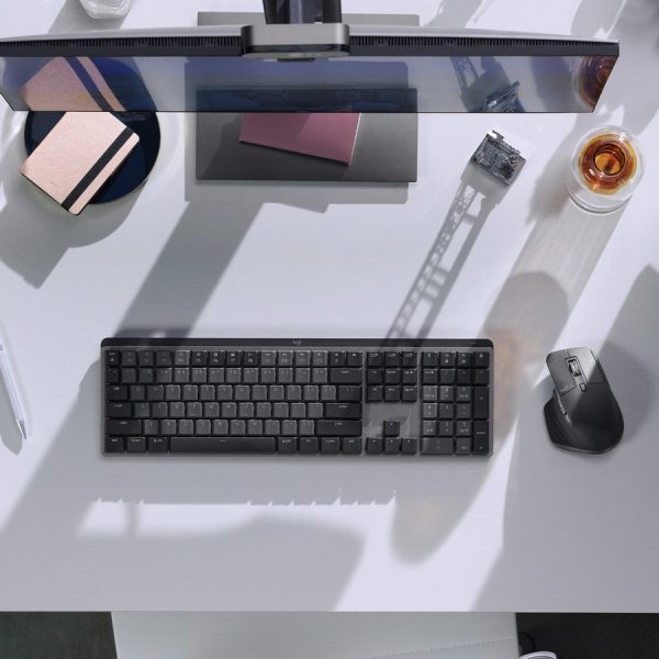 Logitech MX Master 3S - Wireless Performance Mouse with Ultra-fast Scrolling, Ergo, 8K DPI, Track on Glass, Bluetooth, Pale Grey - Image 9