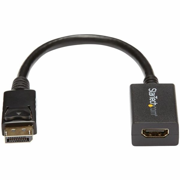 StarTech.com DisplayPort to HDMI Adapter, 1080p DP to HDMI Video Converter, DP to HDMI Monitor/TV Dongle, Passive, Latching DP Connector - Image 6