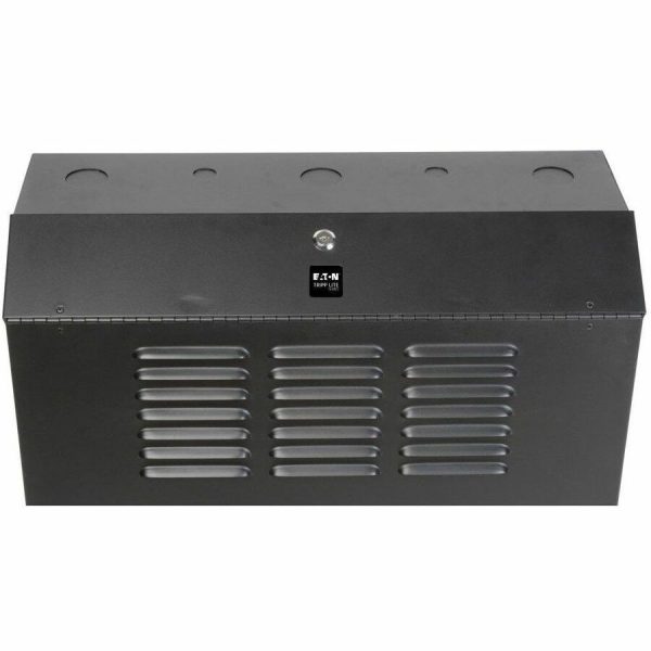 Eaton Tripp Lite Series SmartRack 5U Low-Profile Vertical-Mount Switch-Depth Wall-Mount Rack Enclosure Cabinet - Image 3