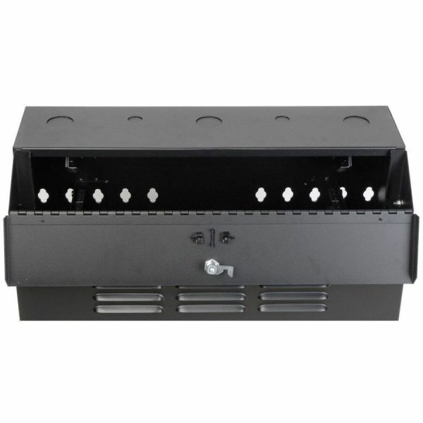 Eaton Tripp Lite Series SmartRack 5U Low-Profile Vertical-Mount Switch-Depth Wall-Mount Rack Enclosure Cabinet - Image 4