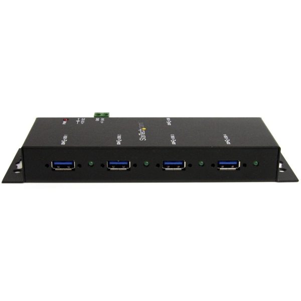 StarTech.com 4 Port Industrial USB 3.0 Hub - 5Gbps - Mountable - Rugged USB Hub - Image 3