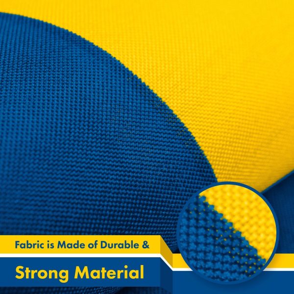 Sweden (Swedish) Flag 150D Printed Polyester 3x5 Ft - Image 3
