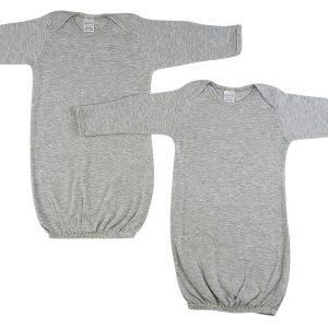 Newborn Baby 2 Piece Gown Set Ls_0676