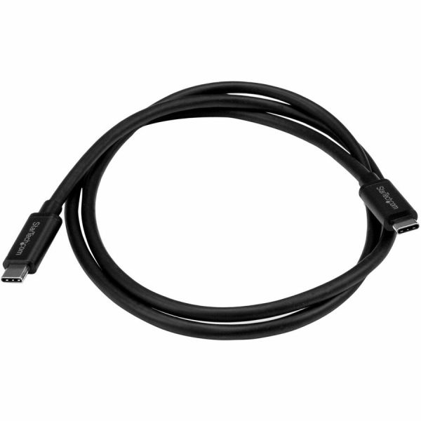 StarTech.com USB C Cable - 3 ft / 1m - USB 3.1 (10 Gbps) - 4K - USB-IF - Charge and Sync - USB Type C to Type C Cable - USB Type C Cable - Image 3
