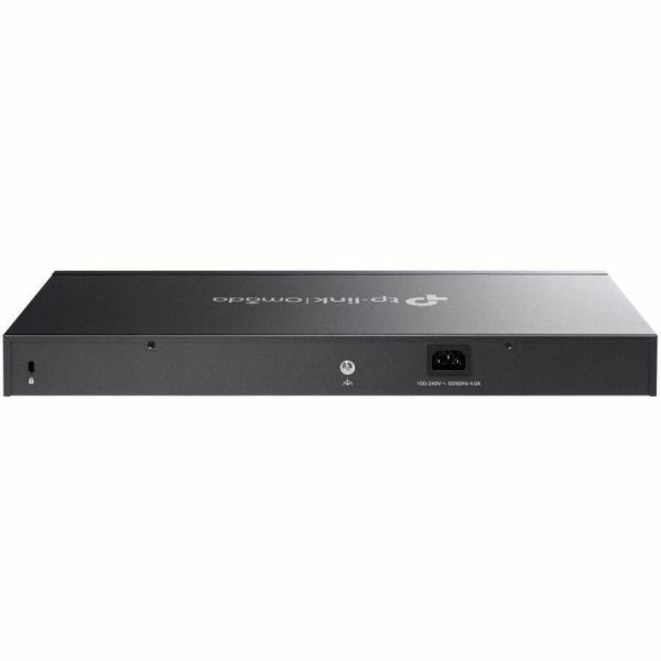 TP-Link Omada SL2428P - Omada 24-Port 10/100 Mbps + 4-Port Gigabit Smart Switch with 24-Port PoE+ - Image 2