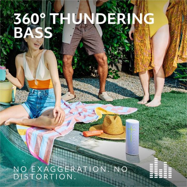 Ultimate Ears MEGABOOM 4 Portable Waterproof Bluetooth Speaker With Powerful 360-Degree Sound and Thundering Bass, Floating Speaker With 20-Hour Battery and 147ft (45m) Range, Lilac - Image 2