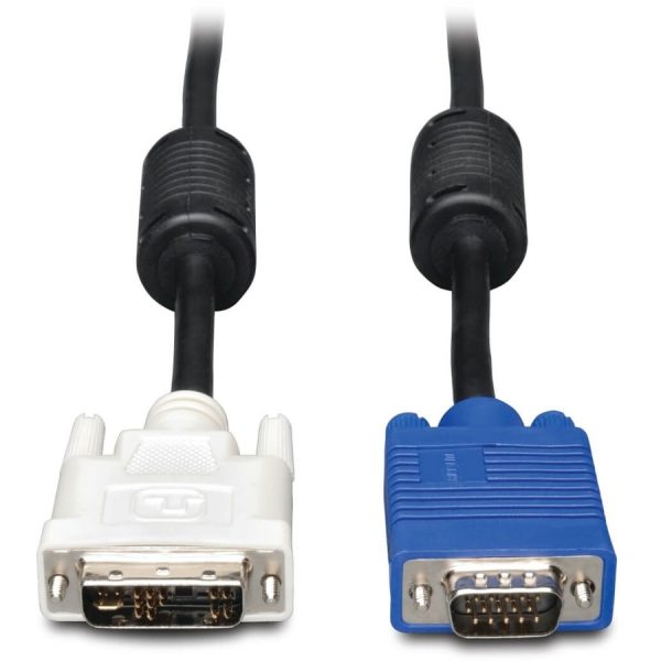 Eaton Tripp Lite Series DVI to VGA High-Resolution Adapter Cable with RGB Coaxial (DVI-A to HD15 M/M), 6 ft. (1.8 m) - Image 2
