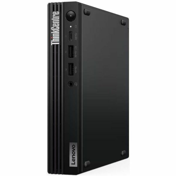 Lenovo ThinkCentre M70q Gen 5 12TD001KUS Desktop Computer - Intel Core i7 14th Gen i7-14700T - vPro Technology - 16 GB - 512 GB SSD - Tiny - Black - Image 2