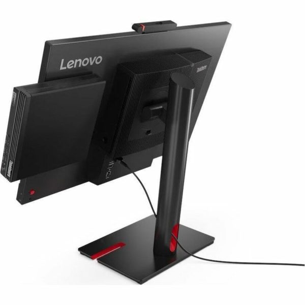 Lenovo ThinkCentre M70q Gen 5 12TD001KUS Desktop Computer - Intel Core i7 14th Gen i7-14700T - vPro Technology - 16 GB - 512 GB SSD - Tiny - Black - Image 4