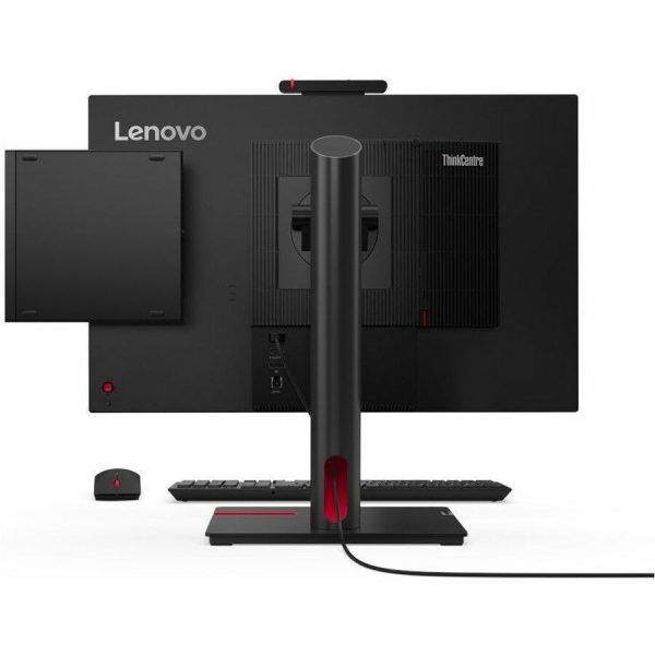 Lenovo ThinkCentre M70q Gen 5 12TD001KUS Desktop Computer - Intel Core i7 14th Gen i7-14700T - vPro Technology - 16 GB - 512 GB SSD - Tiny - Black - Image 5