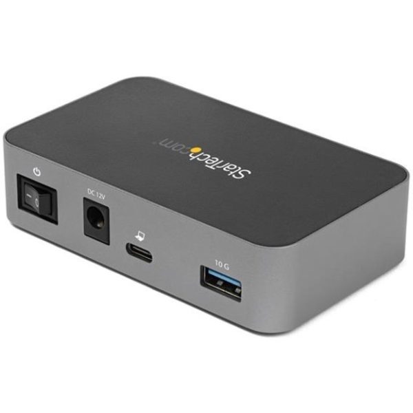 StarTech.com 4-Port USB C Hub - USB 3.2 Gen 2 (10 Gbps) - 3x USB-A & 1x USB-C - Powered - Universal Adapter Included - Image 3