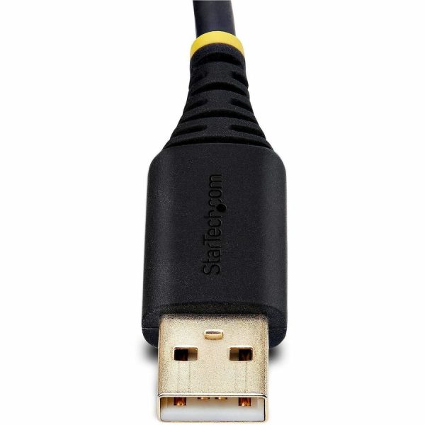 StarTech.com 13ft (4m) 2-Port USB to Serial Adapter Cable, COM Retention, FTDI, DB9 RS232, Changeable DB9 Screws/Nuts, Windows/macOS/Linux - Image 5