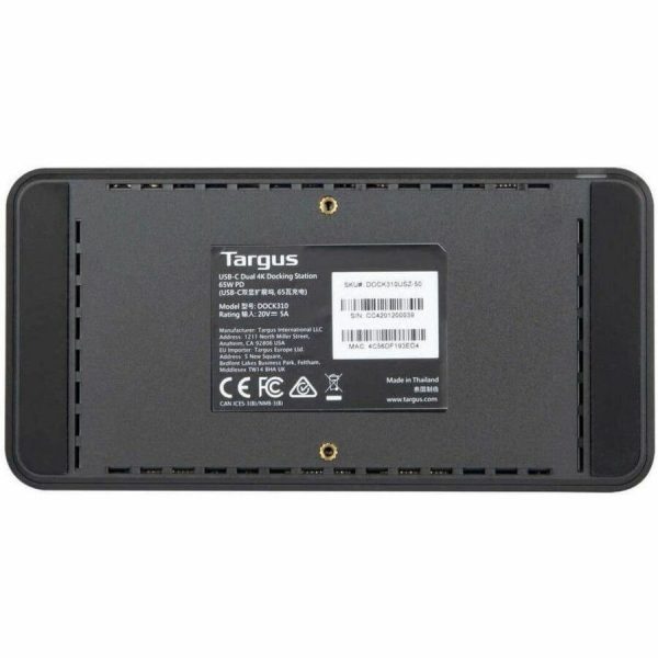 Targus Universal USB-C DV4K Docking Station with 65W Power Delivery - Image 2