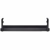 StarTech.com Under Desk Cable Management Tray, Length Adjustable, Clamp-On Installation, No Drilling Required, Black