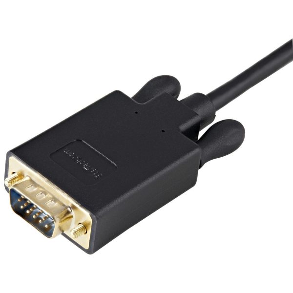 StarTech.com 3ft (1m) DisplayPort to VGA Cable, Active DisplayPort to VGA Adapter Cable, 1080p Video, DP to VGA Monitor Converter Cable - Image 3