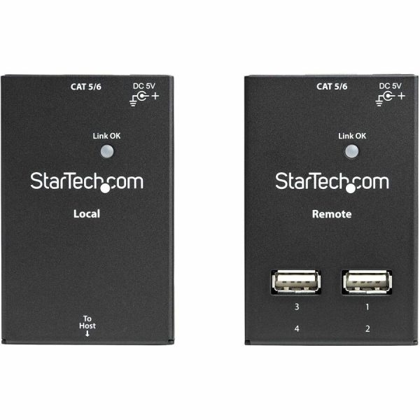 StarTech.com 4 Port USB 2.0-Over-Cat5-or-Cat6 Extender - up to 130ft (40m) - Image 4