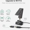 Plugable WiFi 6 USB WiFi Adapter for Desktop PC and Laptops, AX1800 USB 3.0 and USB C - Image 2