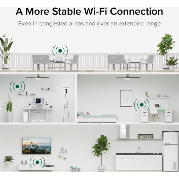 Plugable WiFi 6 USB WiFi Adapter for Desktop PC and Laptops, AX1800 USB 3.0 and USB C - Image 4