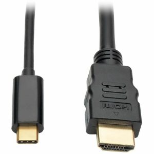 Eaton Tripp Lite Series USB-C to HDMI Active Adapter Cable (M/M), 4K, Black, 16 ft. (4.9 m)