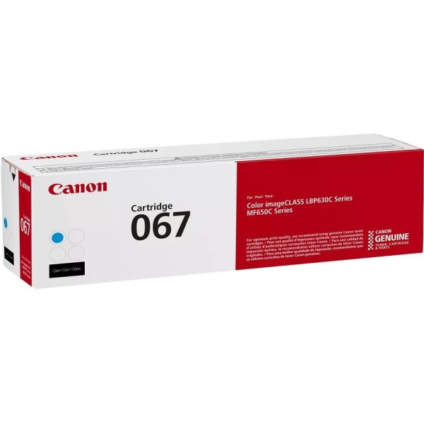 Canon 067 Original Standard Yield Laser Toner Cartridge - Cyan - 1 Each - Image 5