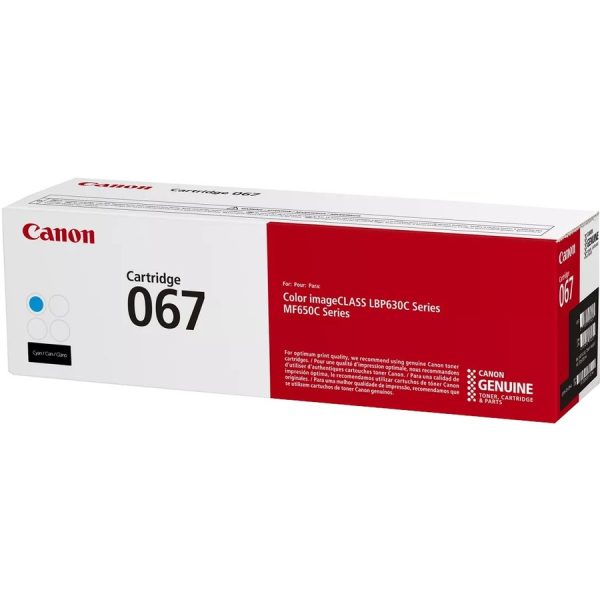 Canon 067 Original Standard Yield Laser Toner Cartridge - Cyan - 1 Each - Image 6