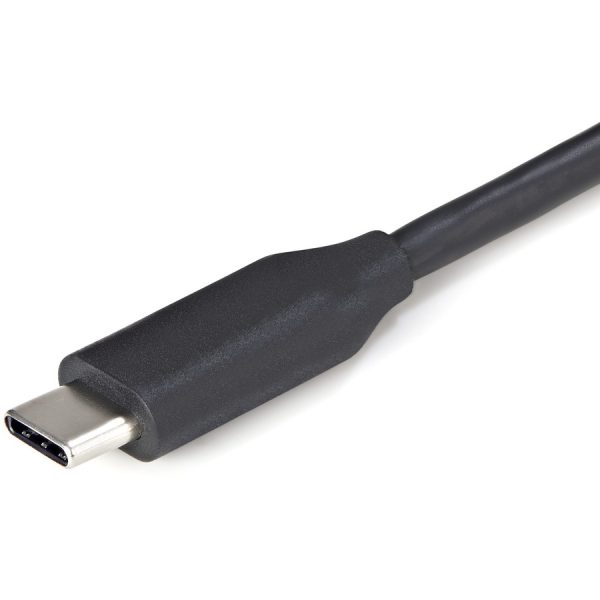 StarTech.com 4 Port USB C Hub - 3x USB-A/1xUSB-C - 5Gbps USB 3.0 Type-C Hub (3.2 Gen 1) - Bus Powered - 11.2" Cable w/ Cable Management - Image 3