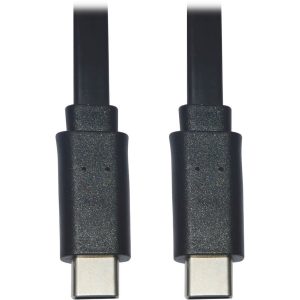 Eaton Tripp Lite Series USB-C 60W Device Charging Cable (M/M) - USB 2.0, Black, 3 ft. (0.91 m)