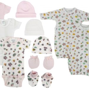Newborn Baby Girl 10 Pc  Sets Nc_0593
