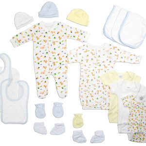 Newborn Baby Boys 18 Pc  Baby Shower Gift Set Ls_0111