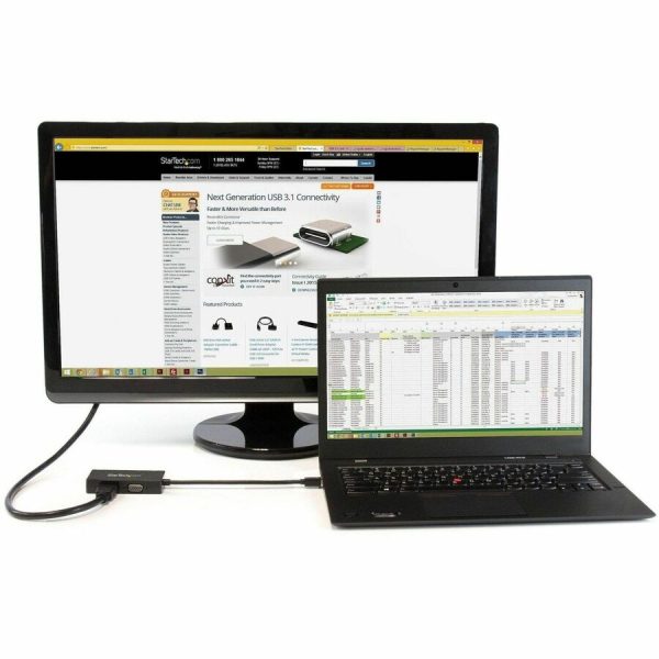 StarTech.com Mini DisplayPort Adapter - 3-in-1 - 1080p - Monitor Adapter - Mini DP to HDMI / VGA / DVI Adapter Hub - Image 4