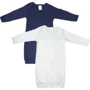 Newborn Baby Boy 2 Piece Gown Set Nc_0843