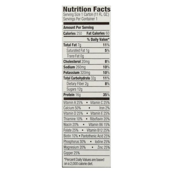 Orgain Nut Shake - Organic - Strawberry & Cream - Case of 3 - 4/11 fl oz - Image 2