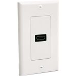 StarTech.com Single Outlet Female HDMI�® Wall Plate White