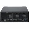 StarTech.com 2-Port Dual-Monitor DisplayPort 1.4 KVM Switch, 8K 60Hz / 4K 144Hz, 2x USB 10Gbps Ports, Hotkey Switching, TAA Compliant - Image 4
