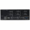 StarTech.com 2-Port Dual-Monitor DisplayPort 1.4 KVM Switch, 8K 60Hz / 4K 144Hz, 2x USB 10Gbps Ports, Hotkey Switching, TAA Compliant - Image 6