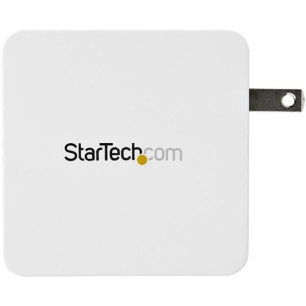 StarTech.com USB C Wall Charger - 60W PD 1m cable - Portable Travel USB Type C Fast Charge Universal Laptop Adapter - USB IF/ETL Certified - Image 4