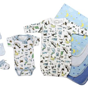 Newborn Baby Boys 9 Pc  Baby Shower Gift Set Ls_0081
