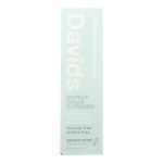 Davids - Toothpaste Natural Peppermint - 1 Each - 5.25 OZ