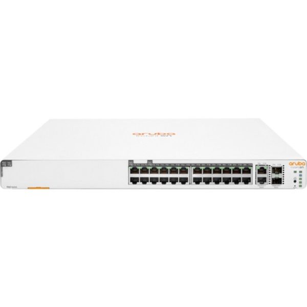HPE Instant On 1960 24G 20p Class4 4p Class6 PoE 2XGT 2SFP+ 370W Switch - Image 2