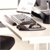 Fellowes® Memory Foam Mouse Pad Wrist Rest - Black/Silver (9175801) - Image 5