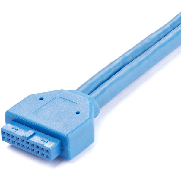 StarTech.com 2 Port USB 3.0 (5Gbps) A Female Slot Plate Adapter - Image 3
