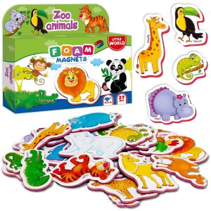 27 Fridge Magnets for Toddlers – Refrigerator Magnets for Toddlers 1 3   Kids Magnets for Fridge   Animal Baby Magnets   Refrigerator Magnets for Kids